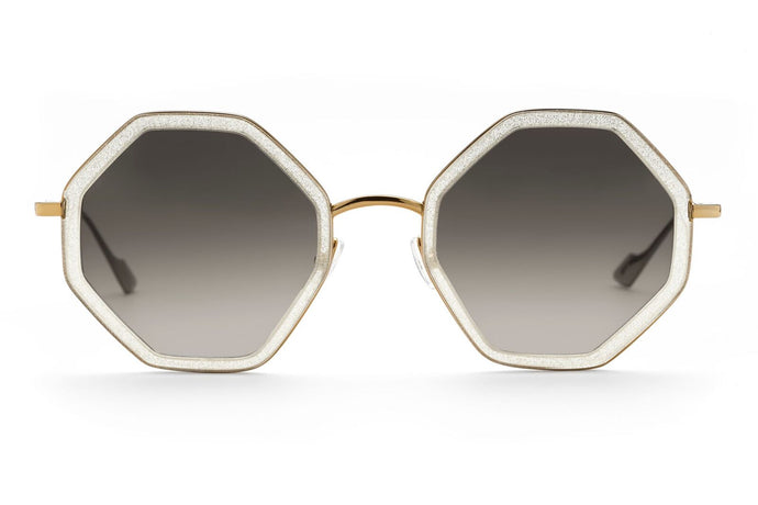 Sunday Somewhere sunglasses Hitomi gold glitter