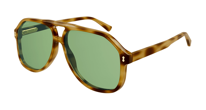 Gucci Sunglasses GG1042S 004 Havana Green
