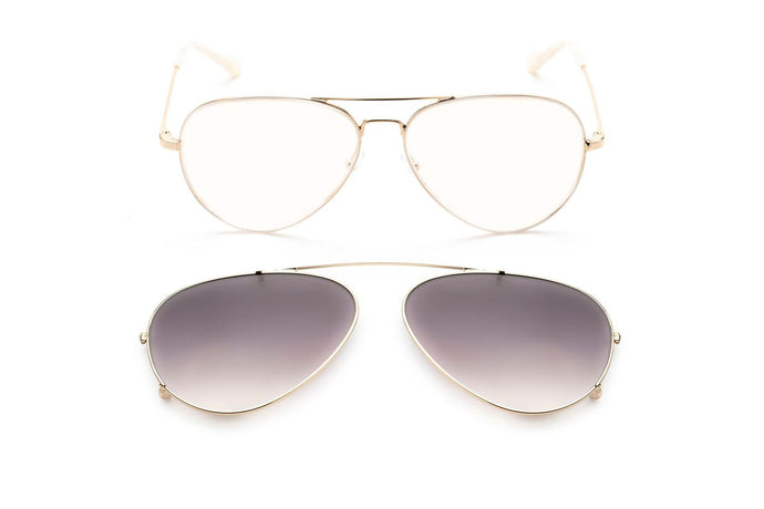 Apples Sunday Somewhere Optical Clip-on Sunglasses