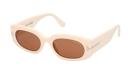 Tom Ford Sunglasses 1187 25E Shiny Ivory White