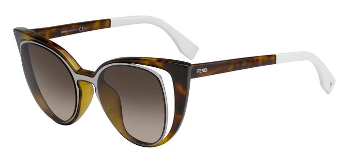 Fendi Paradeyes FF0136/S  Color NY2/J6 Size 51 Brown catwoman sunglasses trendy designer eyewear amazing gaze best buy online webshop