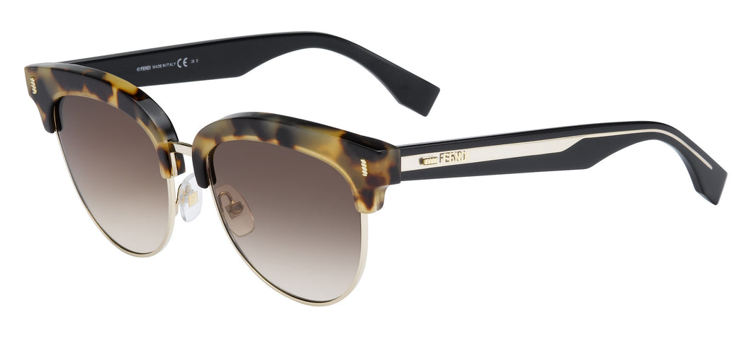 Fendi Color Block Sixteen FF0154/S  Color UDS/JD  Size 54 sunglasses degrade trendy designer eyewear buy online