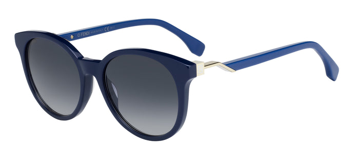 Fendi Cube FF0231/S  Color PJP/9O blue Size 52 trendy designer sunglasses buy eyewear online