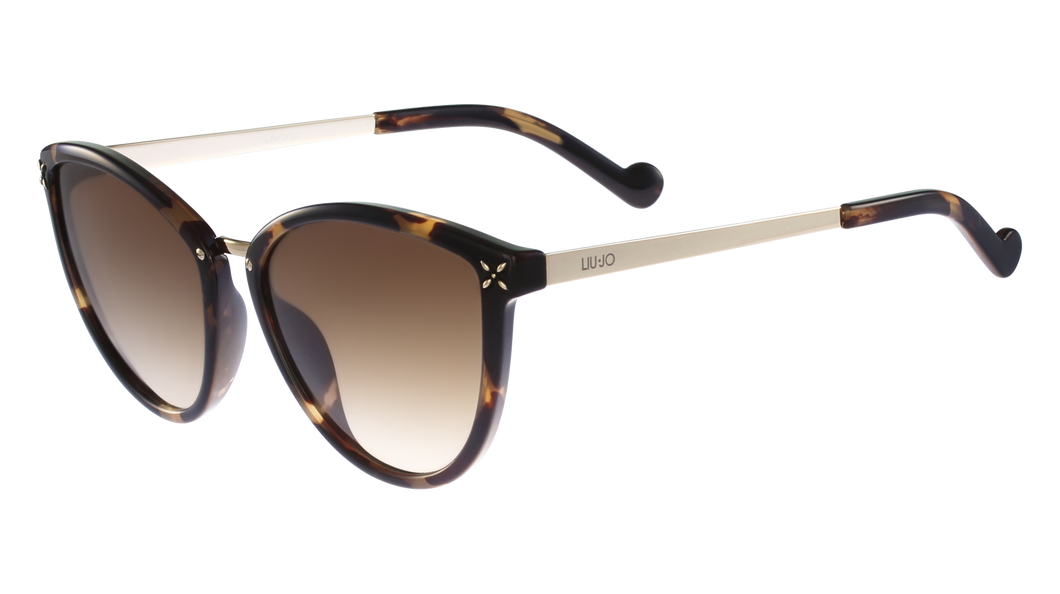 Liu-Jo 28954  Color 215 Size 56/17 Brown tortoise gold degrade sunglasses best buy fashion eyewear amazing gaze online webshop