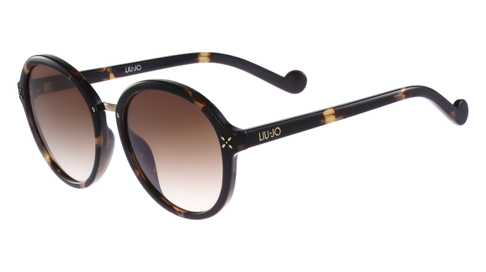 Liu-Jo 28956  Col 215 Size 55/19 Tortoise brown degrade trendy designer sunglasses best buy fashion eyewear amazing gaze online webshop