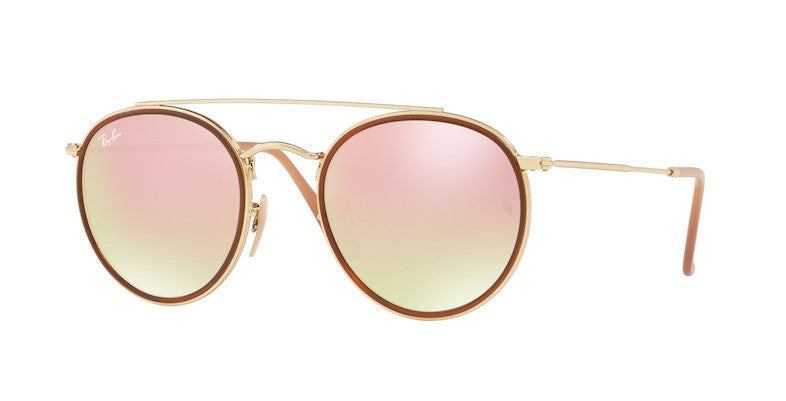ray-ban sunglasses round pink mirror lenses RB3647N Color 001/7O Size 51 trendy sunglasses 2017 for men and women amazing gaze webshop buy online