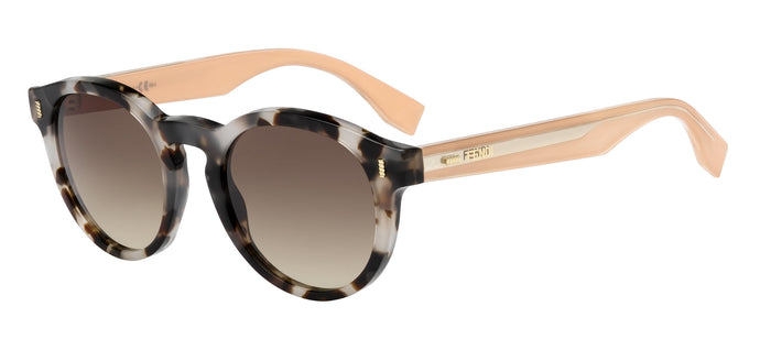 Fendi Color Block FF0085F/S  Color  HJU/JD Size 50 sunglasses trendy eyewear buy online